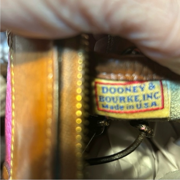 2for1 Pink Vintage D&B purse and matching wallet - Picture 5 of 15